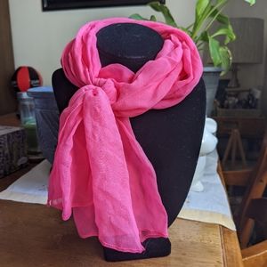 🦋Slinky 50s pink neck scarf